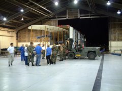Unloading the Flyer